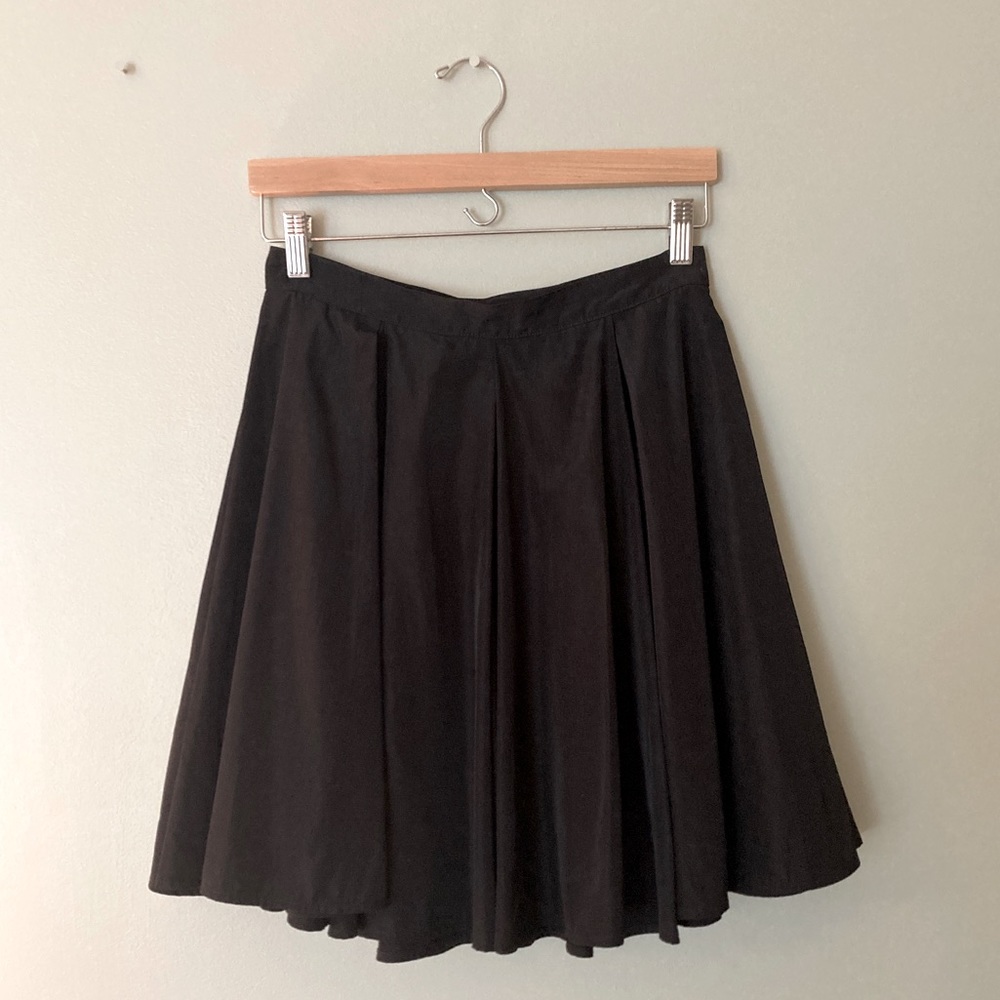 American Apparel pleated skater skirt